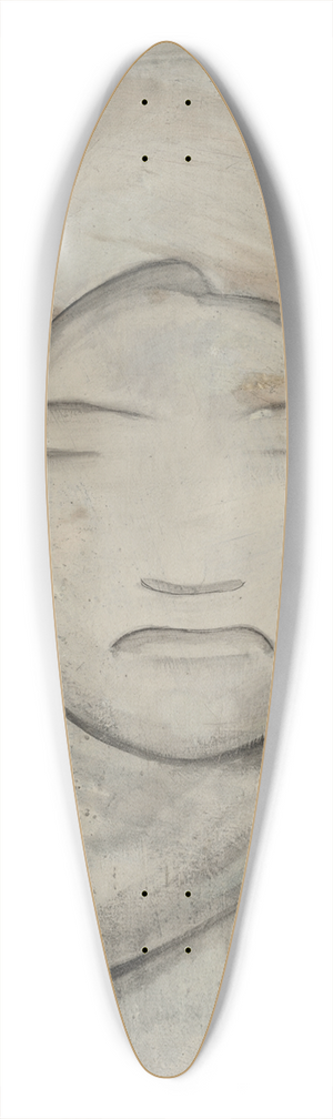 John Covert - From Word toObject 39.3 inch art pintail longboard deck