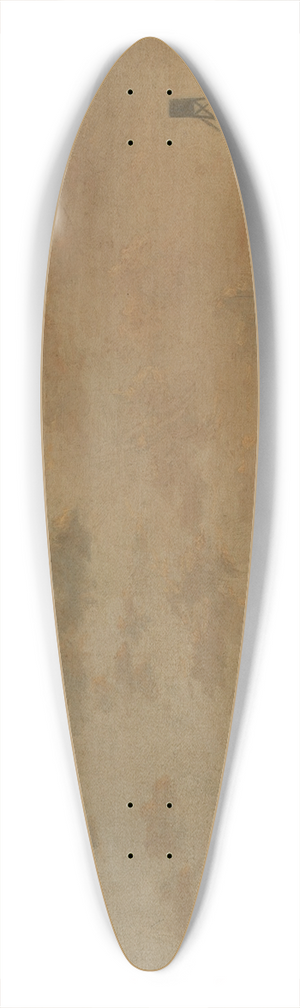 John Crome - YarmouthBeach 39.3 inch art pintail longboard deck