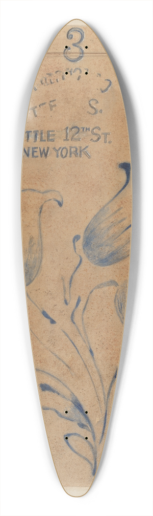 John Dana - Jar 39.3 inch art pintail longboard deck