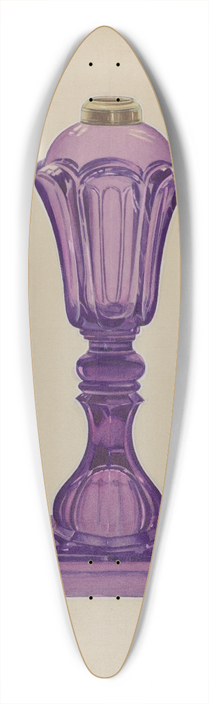 John Dana - Lamp 39.3 inch art pintail longboard deck