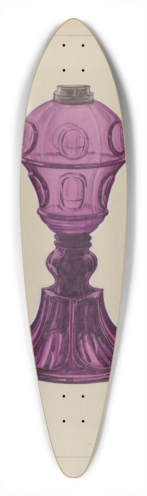 John Dana - Lamp 39.3 inch art pintail longboard deck