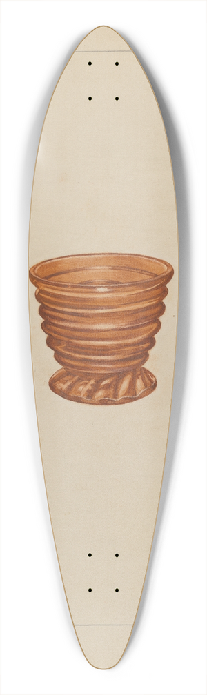 John Dana - Salt Cellar 39.3 inch art pintail longboard deck