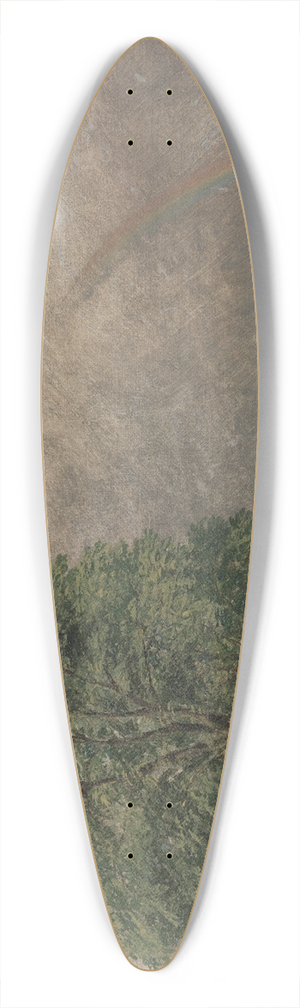 John Dunthorne - The Rainbow, near Salisbury 39.3 inch art pintail longboard deck