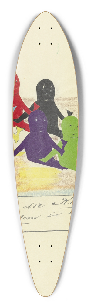 John Elsas - Ich muss die Kinder spielen sehen  39.3 inch art pintail longboard deck