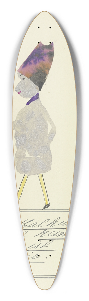 John Elsas - In der Malkunst gibt sich keiner Mh  39.3 inch art pintail longboard deck