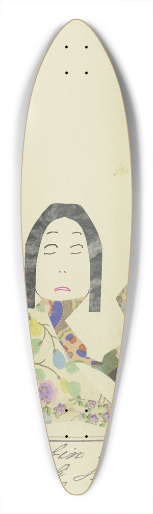 John Elsas - Wenn ich bin im Zauberschlaf  39.3 inch art pintail longboard deck