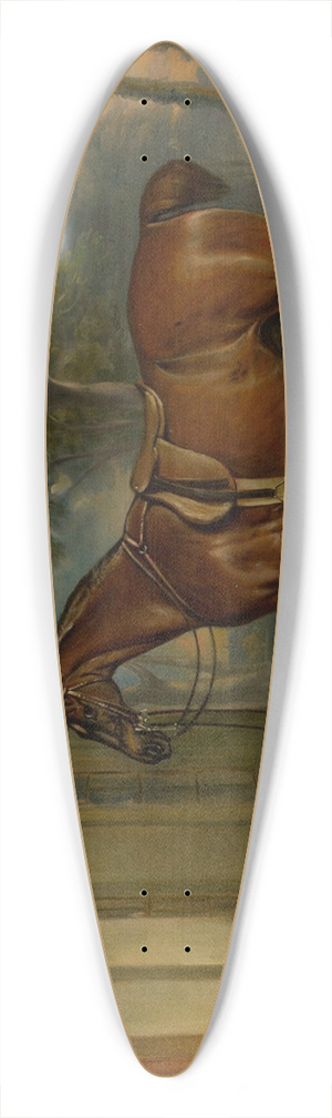 John Ferneley Jr. - Outside Allington Hall 39.3 inch art pintail longboard deck