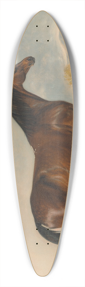 John Ferneley, Sen. - Rodolph, a bay hunter, in an extensive landscape 39.3 inch art pintail longboard deck