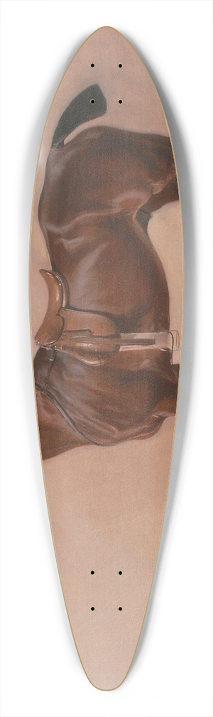 John Ferneley - Study of a Saddled Bay Hunter 39.3 inch art pintail longboard deck