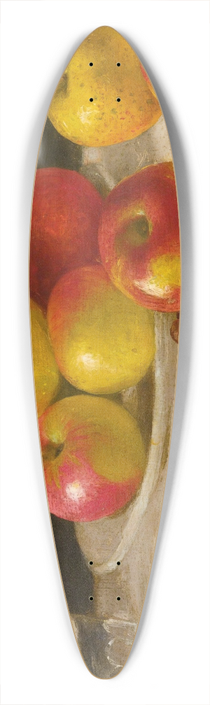 John F. Francis - Apples On A Table 39.3 inch art pintail longboard deck