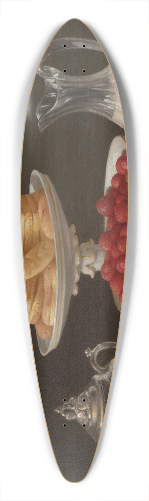 John F. Francis - Dessert StillLife 39.3 inch art pintail longboard deck