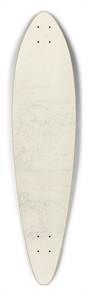 John Flaxman - Monument to Agnes Cromwell 39.3 inch art pintail longboard deck John Flaxman - Monument to Agnes Cromwell 39.3 inch art pintail longboard deck