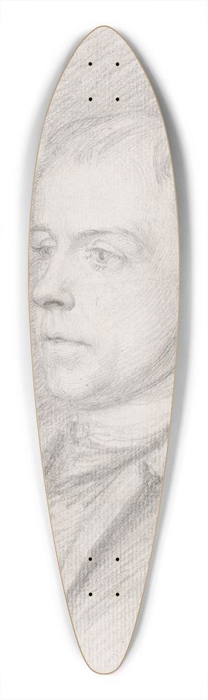 John Flaxman - The Reverend Anthony Stephen Mathew 39.3 inch art pintail longboard deck