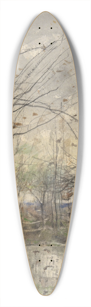 John Francis Murphy - Landscape 39.3 inch art pintail longboard deck