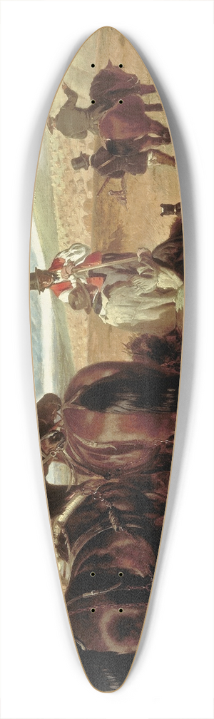 John Frederick Herring Snr. - Autumn 39.3 inch art pintail longboard deck