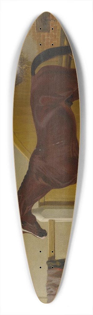John Frederick Herring Snr. - Colonel Peels Orlando in a Stable 39.3 inch art pintail longboard deck