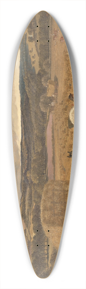 John Frederick Herring Snr. - The Harvest 39.3 inch art pintail longboard deck