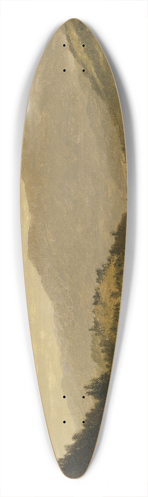 John Frederick Kensett - Bergen Park (Colorado) 39.3 inch art pintail longboard deck John Frederick Kensett - Bergen Park (Colorado) 39.3 inch art pintail longboard deck