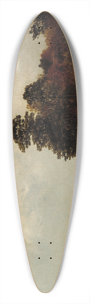 John Frederick Kensett - October in the Marshes 39.3 inch art pintail longboard deck