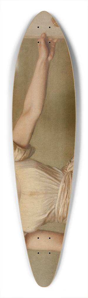 John George Brown - Parted 39.3 inch art pintail longboard deck