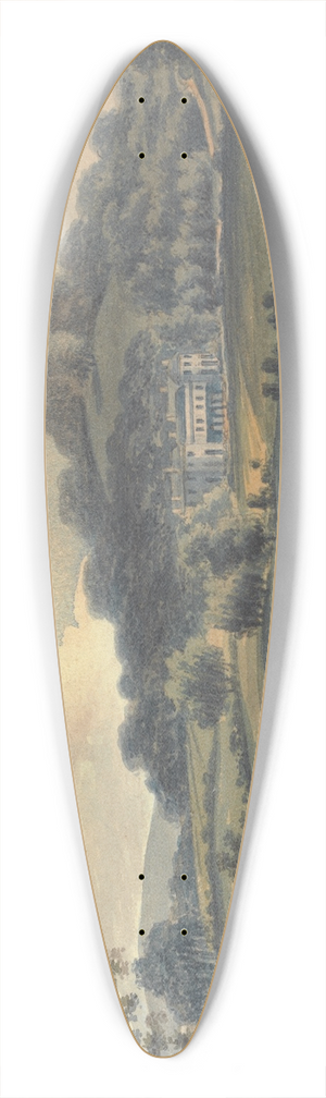 John Hassell - The Villa of  Groote Esq near Bromley Kent 39.3 inch art pintail longboard deck