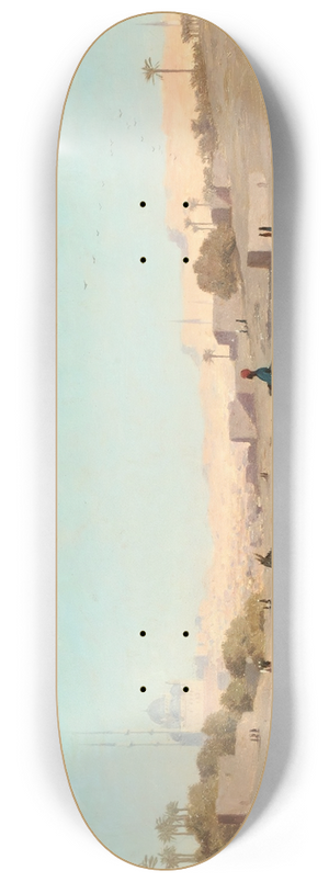 Charles Thodore Frre - On The Nile 8.25 inch art skate deck