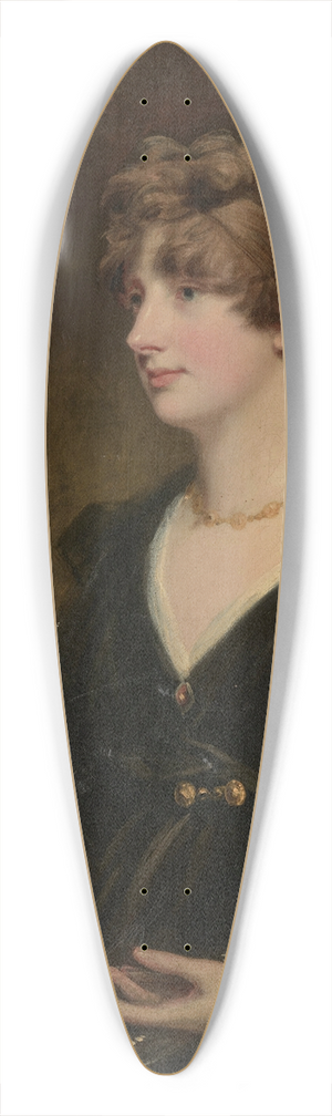 John Hoppner - Portrait of Lady Jane Perceval, ne Wilson (1769-1844) 39.3 inch art pintail longboard deck