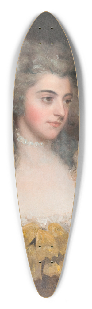 John Hoppner - Susannah Edith, Lady Rowley 39.3 inch art pintail longboard deck