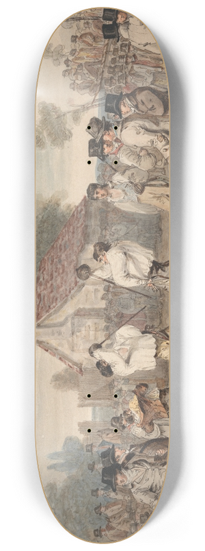 Charles Turner - Backswords 8.25 inch art skate deck