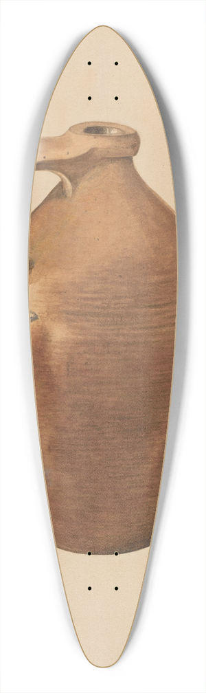 John Jordan - Demi-John Pottery 39.3 inch art pintail longboard deck