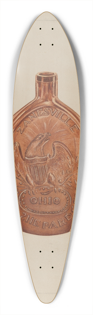 John Jordan - Flask 39.3 inch art pintail longboard deck