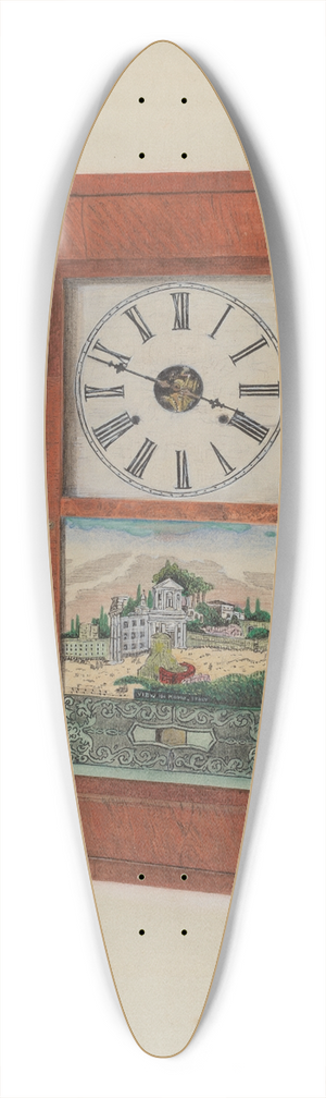 John Jordan - Pendulum Clock 39.3 inch art pintail longboard deck