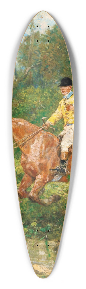 John-Lewis Brown - Le Saut DuRuisseau 39.3 inch art pintail longboard deck John-Lewis Brown - Le Saut DuRuisseau 39.3 inch art pintail longboard deck