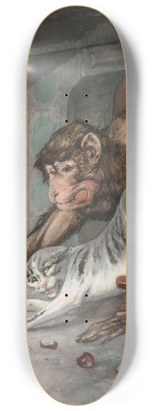 Charles Verlat - Bertrand and Raton 8.25 inch art skate deck