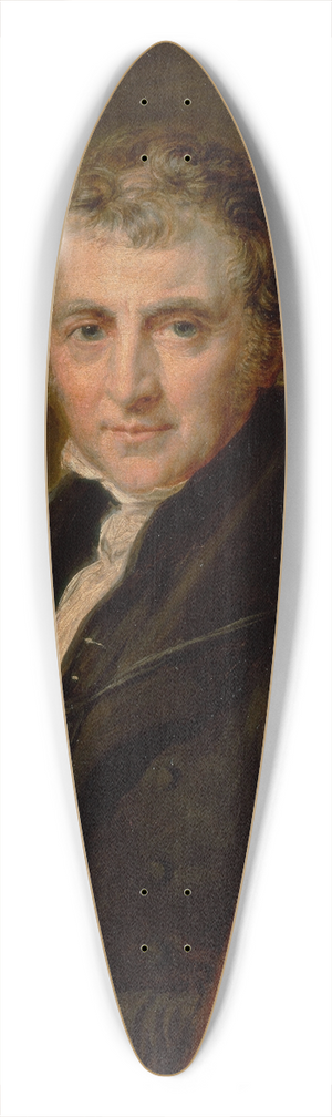 John Linnell - Augustus Wall Callcott, R.A. 39.3 inch art pintail longboard deck John Linnell - Augustus Wall Callcott, R.A. 39.3 inch art pintail longboard deck