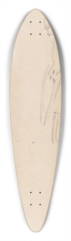 John Linnell - Figure Studies 39.3 inch art pintail longboard deck