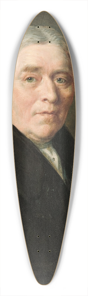 John Linnell - Mr Clare 39.3 inch art pintail longboard deck