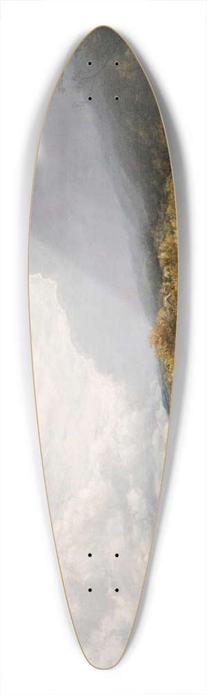 John Linnell - The Cloud 39.3 inch art pintail longboard deck