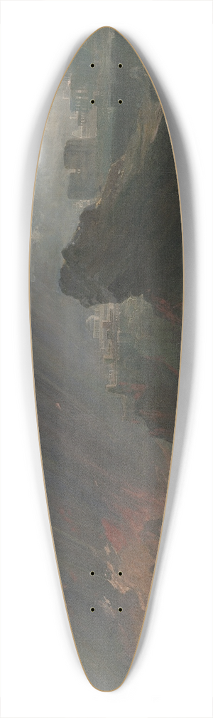 John Martin - Joshua Commanding the Sun to Stand Still 39.3 inch art pintail longboard deck
