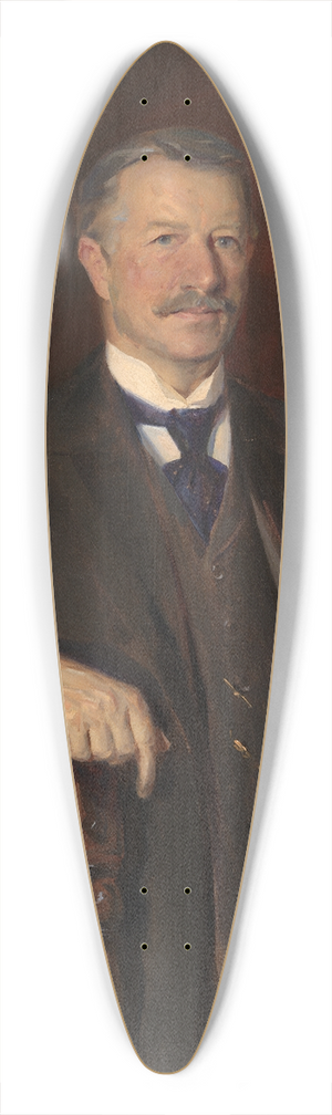 John Mclure Hamilton - Charles Carroll Glover 39.3 inch art pintail longboard deck