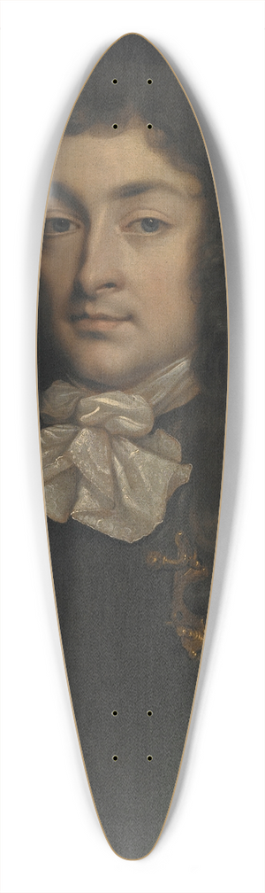 John Michael Wright - Portrait of An Officer 39.3 inch art pintail longboard deck