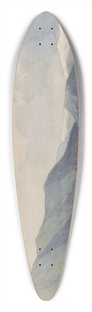 John Mix Stanley - FortOkinakane 39.3 inch art pintail longboard deck John Mix Stanley - FortOkinakane 39.3 inch art pintail longboard deck