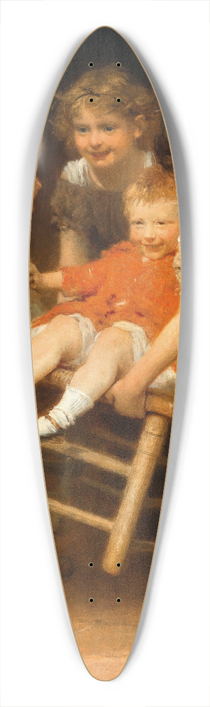 John Morgan - A Ride 39.3 inch art pintail longboard deck