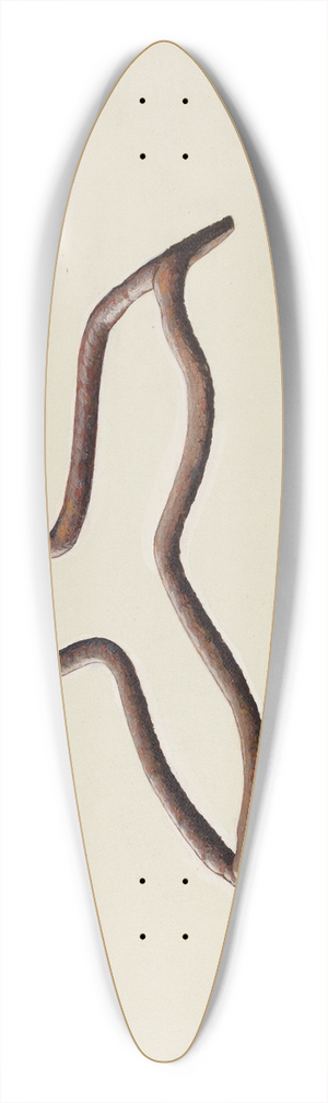 John Petrucci - Flat Iron Stand 39.3 inch art pintail longboard deck