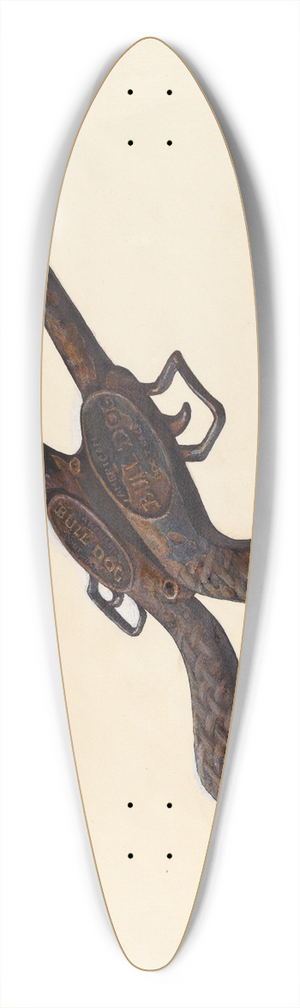 John Price - Bootjack 39.3 inch art pintail longboard deck