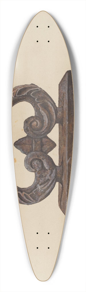 John Price - Foot Scraper 39.3 inch art pintail longboard deck