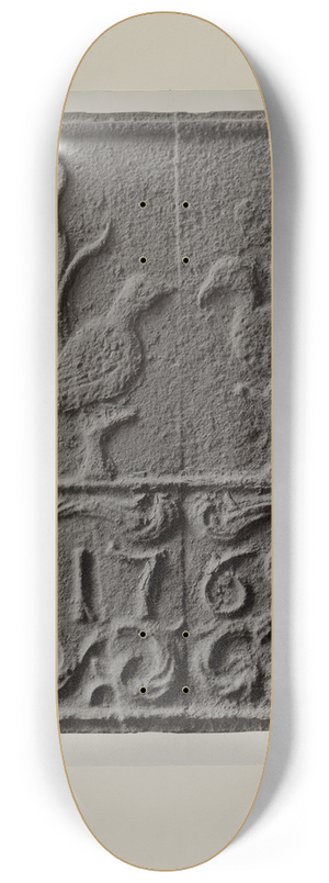 Charles Von Urban - Pa. German Stove Plate 8.25 inch art skate deck