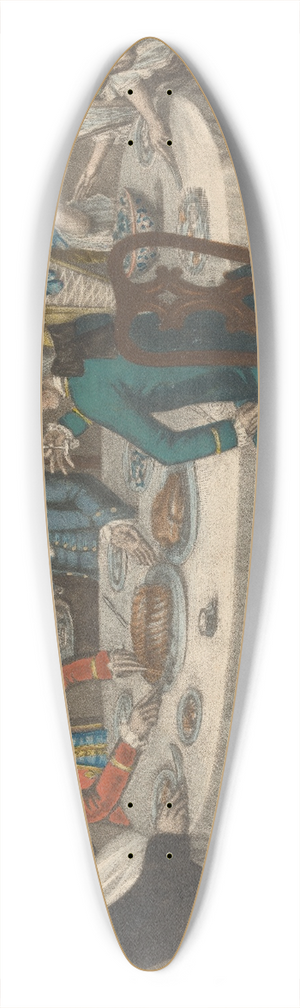 John Raphael Smith - The Prodigal Son Feasted on His Return 39.3 inch art pintail longboard deck