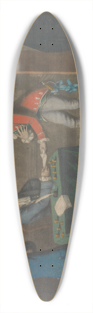 John Raphael Smith - The Prodigal Son Recieves His Patrimony 39.3 inch art pintail longboard deck