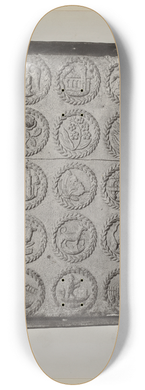 Charles Von Urban - Springerle Mold 8.25 inch art skate deck